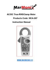 MarMonix MCA-207 Instruction Manual