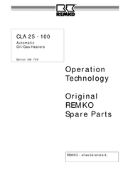 REMKO CLA 100 Operating Instructions Manual
