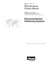 Parker 404LXR Series Product Manual
