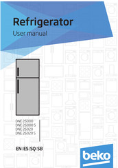 Beko DNE 26000 User Manual