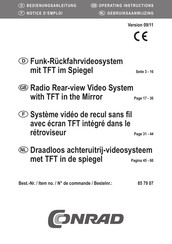 Conrad 85 79 07 Operating Instructions Manual