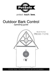 Petsafe PBC00-11216 Operating Manual