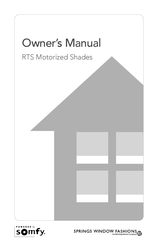 Springs Window Fashions RTS Motorized Shade Owner's Manual