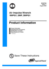 Ingersoll Rand 280PQ1 Product Information