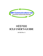 GDI HES7000 User Manual