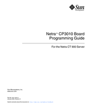 Sun Microsystems Netra CP3010 Programming Manual
