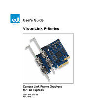 EDT VisionLink F Series User Manual