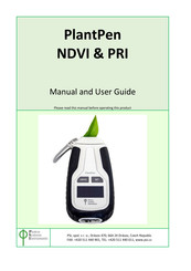 Photon Systems Instruments PlantPen NDVI 310 Manual And User Manual
