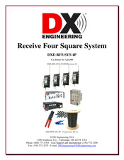 DX Engineering DXE-RFS-SYS-4P Manual