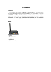 Rakoso X10 User Manual