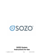 ImpediMed SOZO Instructions For Use Manual