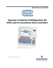 Emerson E2 RX Series Operator's Manual