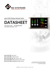 4D systems gen4-uLCD-50DT Series Datasheet
