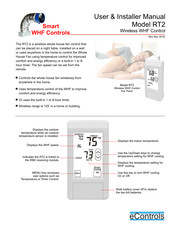 eControls RT2 User& Installer's Manual