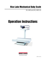 Rice Lake RL-MIS Operation Instructions Manual