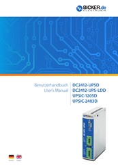 Bicker Elektronik DC2412-UPSD User Manual