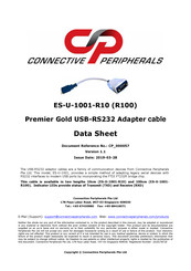 Connective Peripherals ES-U-1001-R100 Datasheet