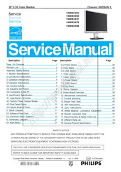 Philips 190B9CB/00 Service Manual