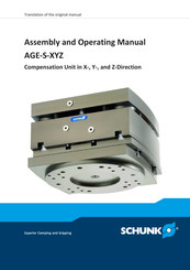 SCHUNK AGE-S-XYZ Assembly And Operating Manual
