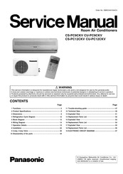 Panasonic CS-PC12CKV Service Manual