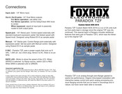 Foxrox Electronics PARADOX TZF Quick Start Gude
