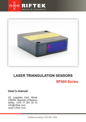 Riftek RF605 Series User Manual