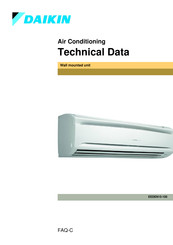 Daikin FAQ71C Technical Data Manual