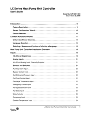 Johnson Controls LX-HPUL-1 User Manual