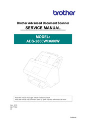 Brother ADS-3600W Service Manual