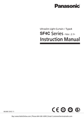 Panasonic SF4C Series Instruction Manual