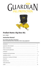 Guardian Big Boss HLL Instruction Manual