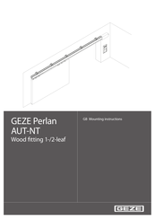 GEZE Perlan AUT-NT Mounting Instructions