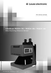 Leuze electronic RotoScan ROD4-38 Technical Description