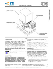 Te Connectivity CXP 2018681-1 Instruction Sheet