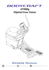 BodyCraft ECT800g Owner's Manual