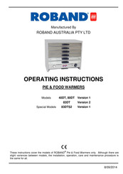 ROBAND 83DTS2 Operating Instructions Manual