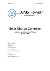 AIMS Power SCC30 Installation And Operation Manual