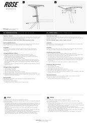 Rose Electronics RACE ATTACK SP-63 XL Owner's Manual