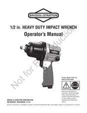 Briggs & Stratton 6381-00 Operator's Manual