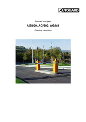 Autogard AG/M1 Operating Instructions Manual