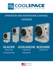 CoolSpace AVALANCHE CS6-36-1D Operation And Maintenance Manual