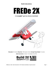 Stevens Aeromodel FreDe 2X Build Instructions