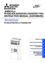Mitsubishi Electric A800 Plus Series Instruction Manual