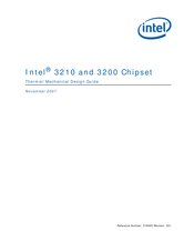 Intel 3210 Thermal/Mechanical Design Manual