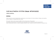 Hyundai MTXW1000S User Manual