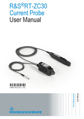 Rohde & Schwarz RT-ZC30 User Manual