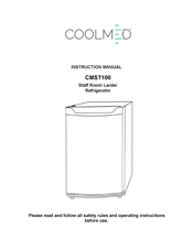 Coolmed CMST100 Instruction Manual