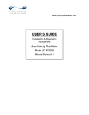 Micronics UF AV5500 User Manual