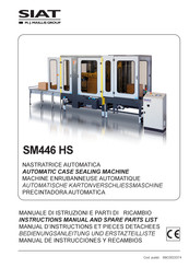 siat SM446 HS Instruction Manual And Spare Parts List