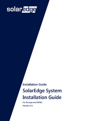 Solaredge SE3500 | ManualsLib